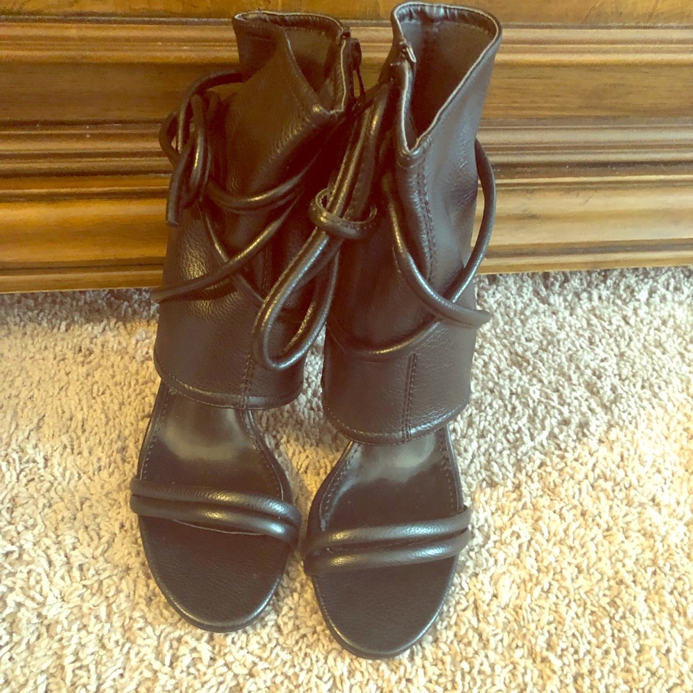 Black heels